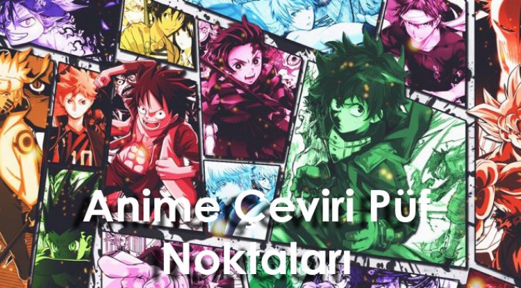 Ana Hatlarıyla Çeviri